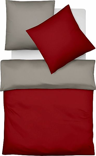 fleuresse Wendebettwäsche "Lech W 4158" 2 Stk. tlg. Edelflanell, Baumwolle, günstig online kaufen