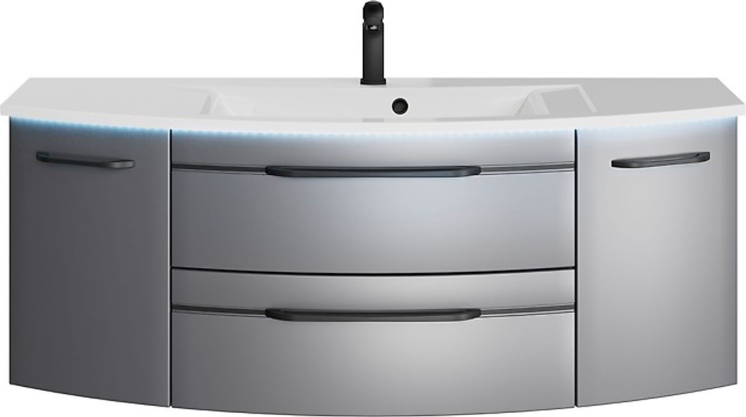 Saphir Waschtisch »Serie 7045 Mineralmarmor-Waschtisch und Unterschrank, 13 günstig online kaufen