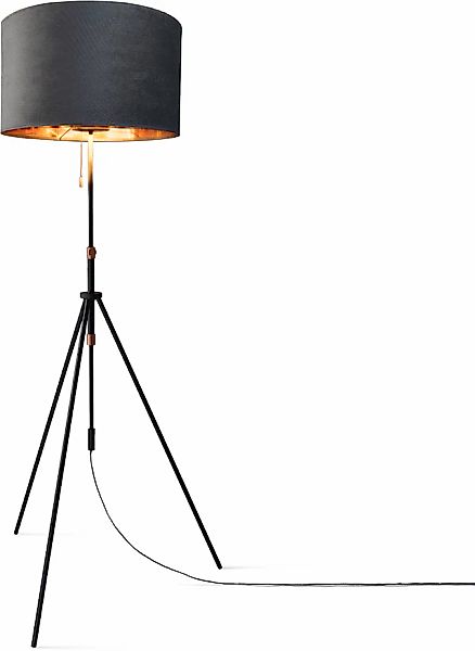 Paco Home Stehlampe »Naomi uni Color«, Leuchtmittel E27   ohne Leuchtmittel günstig online kaufen