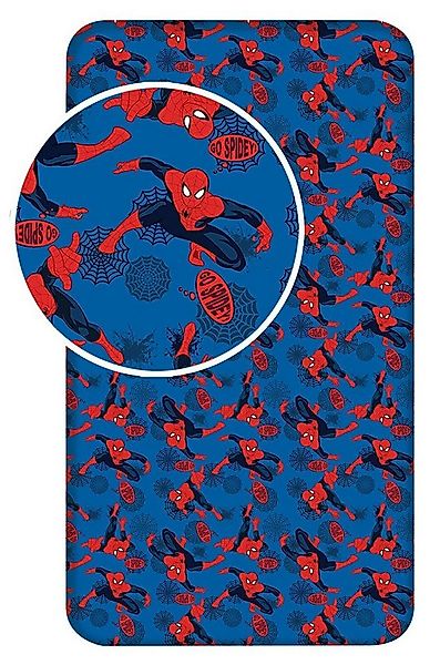 Jerry Fabrics Bettlaken Spider Man, Frottee, (1 Stück) günstig online kaufen