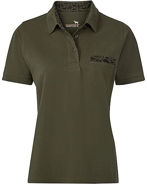 Parforce Poloshirt Damen Poloshirt Waldtier-Detail günstig online kaufen