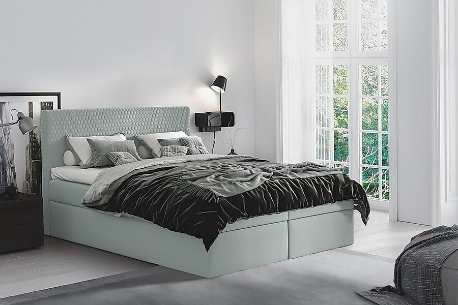 99rooms Boxspringbett Laurent (Schlafzimmerbett, Bett), gepolstert günstig online kaufen