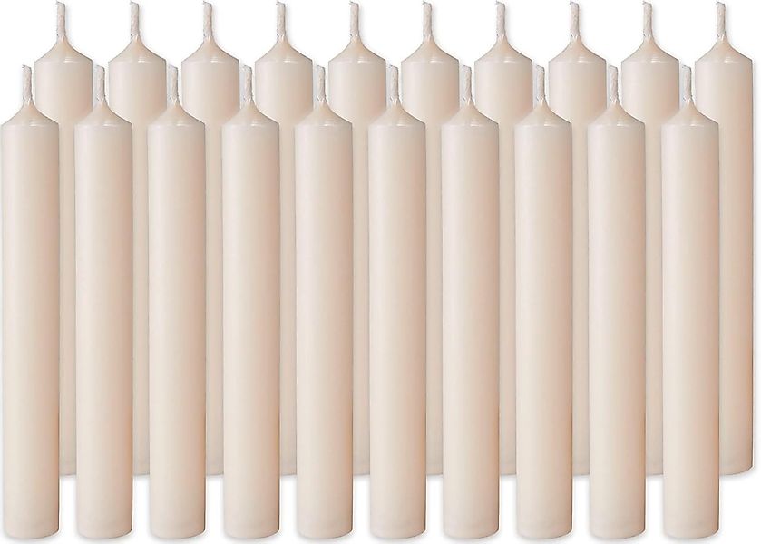 BRUBAKER Spitzkerze 20er Pack Geburtstagskerzen Blassgold günstig online kaufen