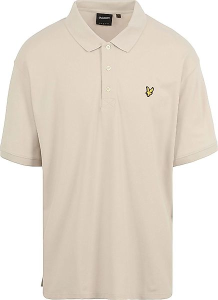 Lyle und Scott Plussize Poloshirt Ecru - Größe 4XL günstig online kaufen