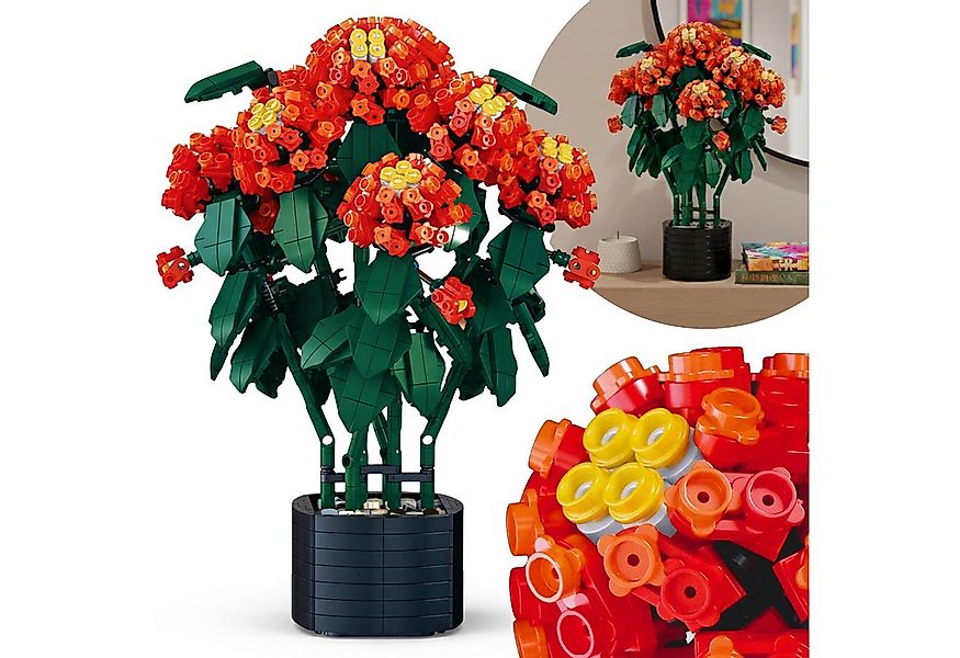 Sarcia.eu Bausteine Lantana, kompatibel mit LEGO, Blumen im Topf, 1814 Stüc günstig online kaufen