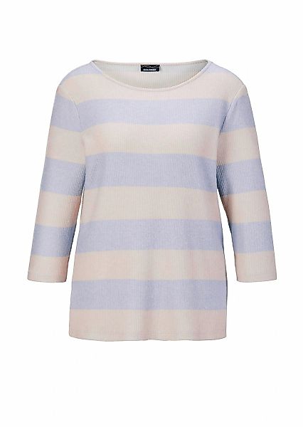 GOLDNER Langarmshirt "Shirt" Mit modischen Blockstreifen günstig online kaufen