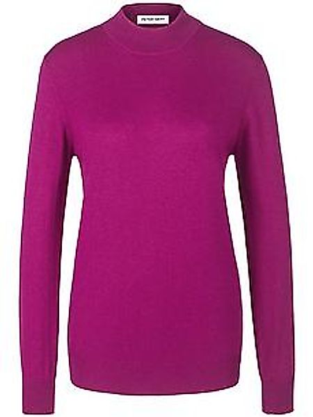 Stehbund-Pullover Modell Sabrina aus Seide und Kas Peter Hahn pink günstig online kaufen