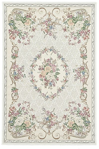 THEKO Teppich Flomi Floral, rechteckig, Höhe: günstig online kaufen