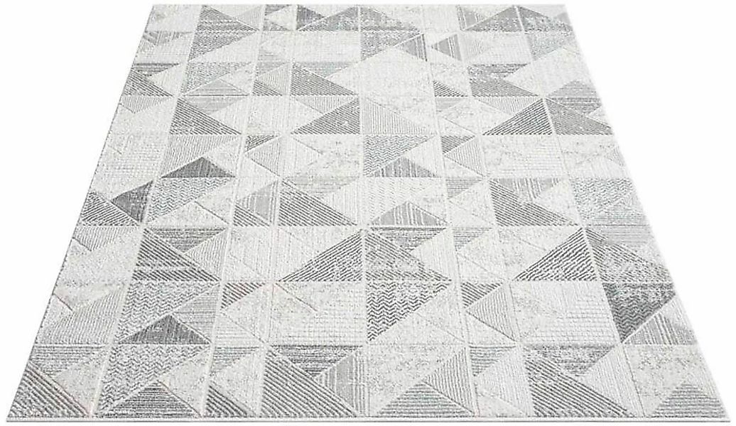 Carpet City Teppich "ANTIK231" rechteckig 10 mm Höhe Kurzflor, 3D-Optik, Kl günstig online kaufen