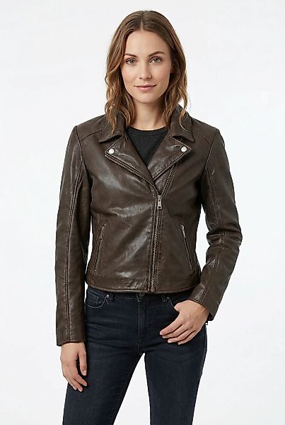 Mauritius Lederjacke "MWKalea" mit Reverskragen günstig online kaufen
