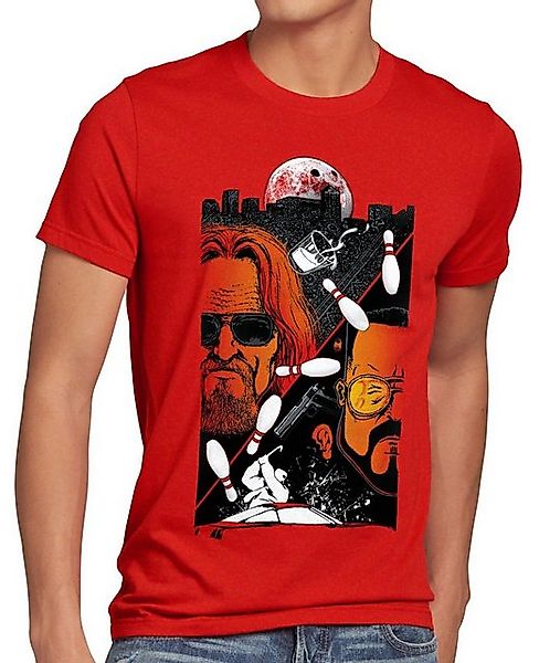 style3 T-Shirt The Dude lebowski bowling bowler big Jeff Bridges john goodm günstig online kaufen