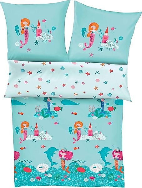 s.Oliver Junior Kinderbettwäsche »Satinbettwäsche s.Oliver Junior Meerjungf günstig online kaufen