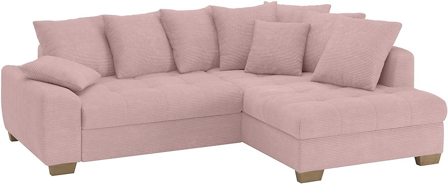 Mr. Couch Ecksofa "Nikita II, L-Form", Wahlweise mit Bettfunktion, Bettkast günstig online kaufen