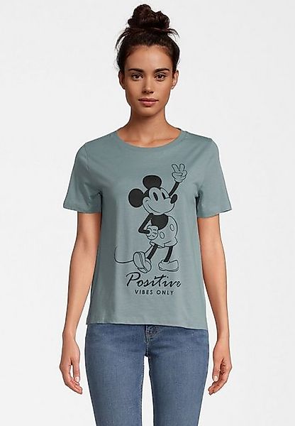 COURSE Print-Shirt Mickey Mouse Positive Vibes günstig online kaufen