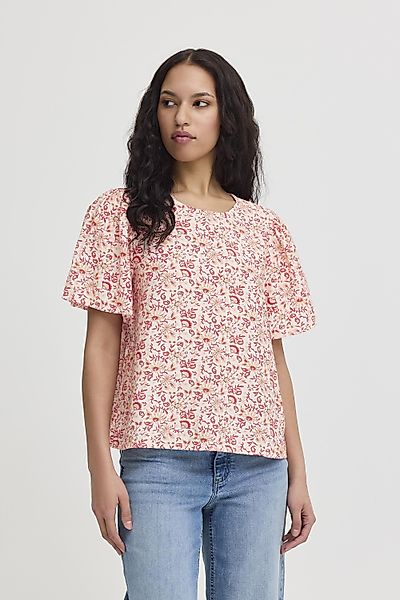 Ichi Kurzarmbluse IXHARPER Modische Bluse mit günstig online kaufen