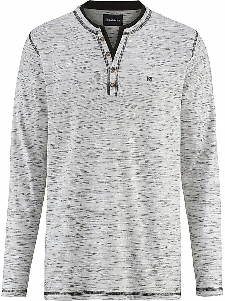 Babista Langarm-Poloshirt "Langarmshirt GIVIRA", (1 tlg.), in melierter Opt günstig online kaufen