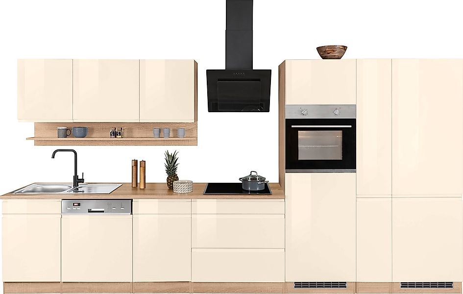 KOCHSTATION Küchenzeile "KS-Virginia", Breite 390 cm, ohne E-Geräte günstig online kaufen