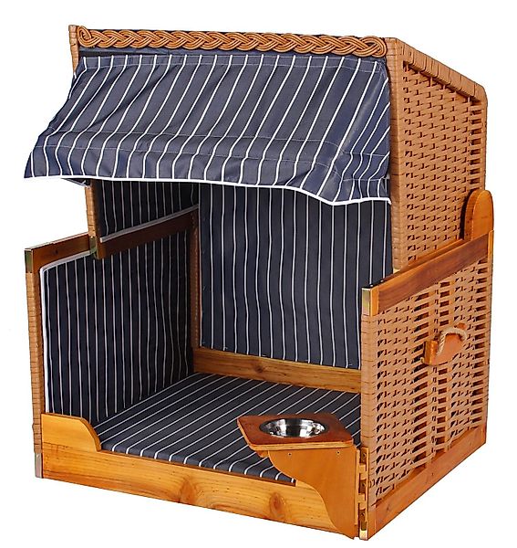 bene living Haustierstrandkorb Hundestrandkorb - gestreift/blau günstig online kaufen