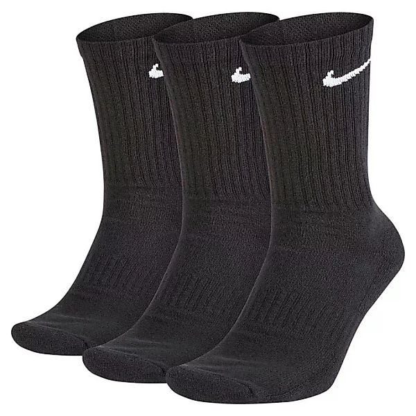 Nike Everyday Cushion Crew Socken 3 Paare EU 46-50 Black / White günstig online kaufen