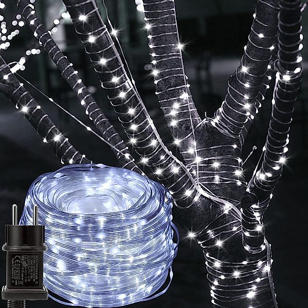 Rosnek LED-Lichterkette 20M-100M,Beleuchtung Lichterschlauch, Party Garten günstig online kaufen