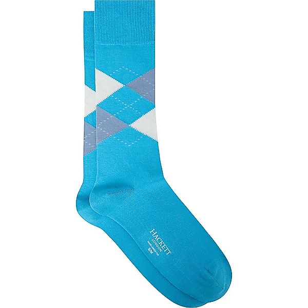 Hackett Argyle Socken S-M Sky / Blue günstig online kaufen