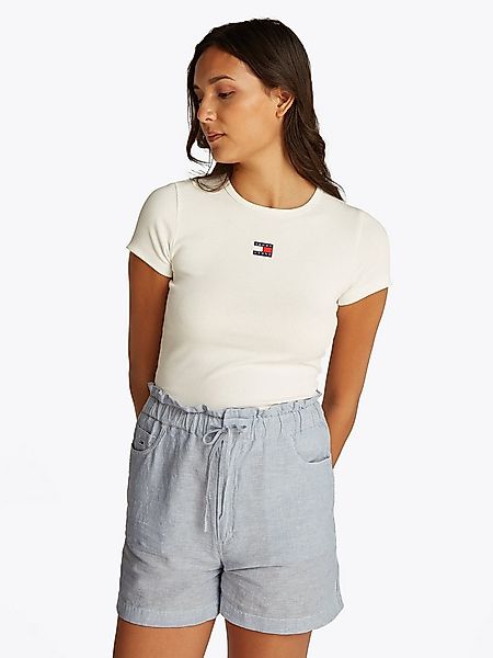 Tommy Jeans Shorts TJW COTTON LINEN SHORT mit Rüsche günstig online kaufen