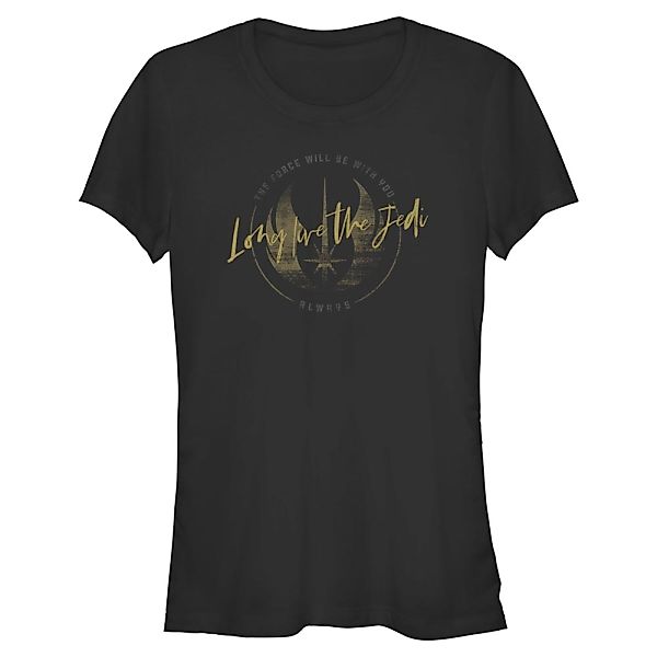 Star Wars - Obi-Wan Kenobi - Logo Long Live Jedi Crest - Frauen T-Shirt günstig online kaufen