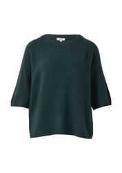 s.Oliver Kurzarmpullover Strickpullover Kurzarmpullover aus Alpakamix günstig online kaufen