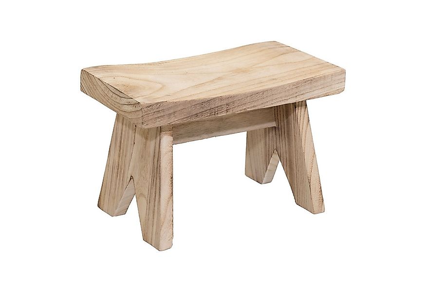 Spetebo Blumenhocker Holz Bank natur (rechteckig, 1 St., x Hocker), zur Dek günstig online kaufen