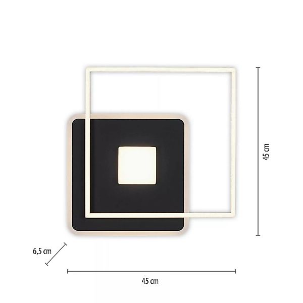LED-Deckenleuchte Domino mit Switchmo-Dimmung günstig online kaufen