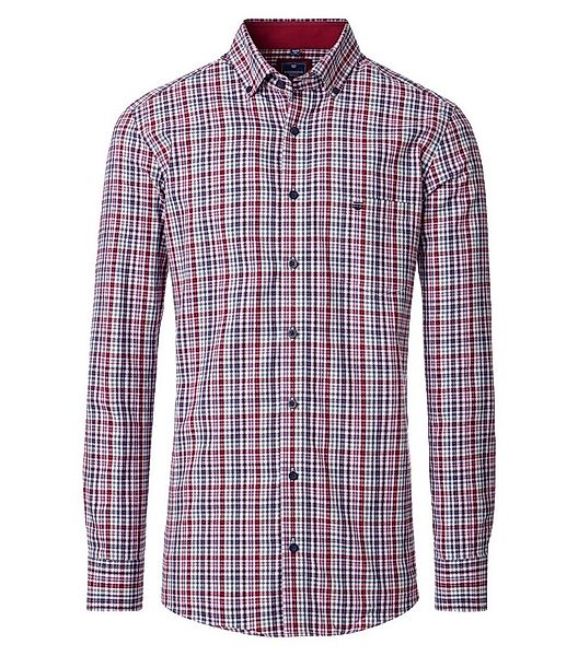 Redmond Langarmhemd kariert Modern Fit günstig online kaufen
