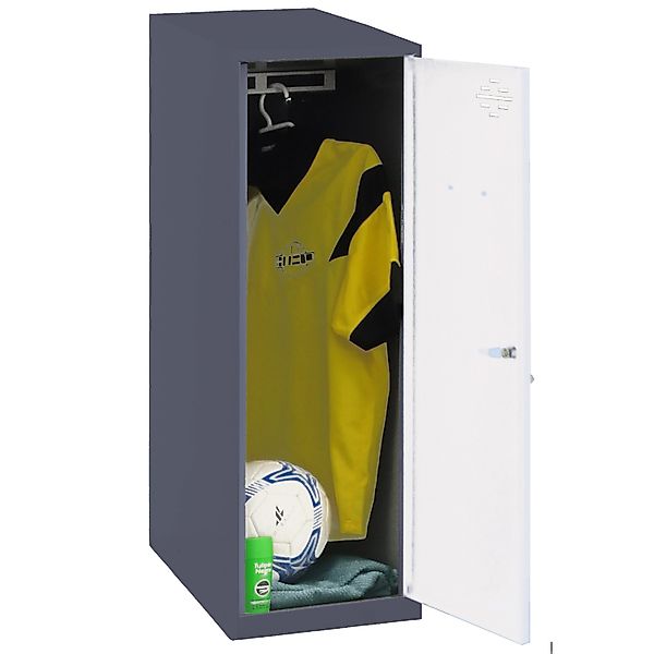 PROREGAL Schließfachwürfel AMEGO HxBxT 91,5 x 40 x 50 cm Ohne Standfüße Wei günstig online kaufen
