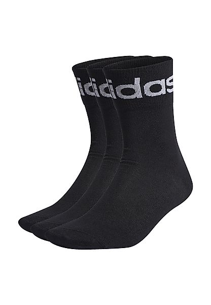 Adidas Originals Socken Dreierpack FOLD CUFF CRW H32386 Schwarz günstig online kaufen
