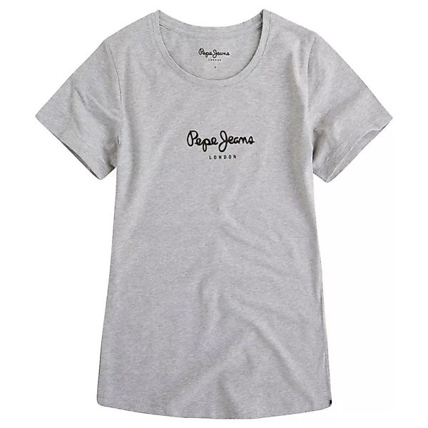 Pepe Jeans Virginia Kurzärmeliges T-shirt XL Grey Marl günstig online kaufen