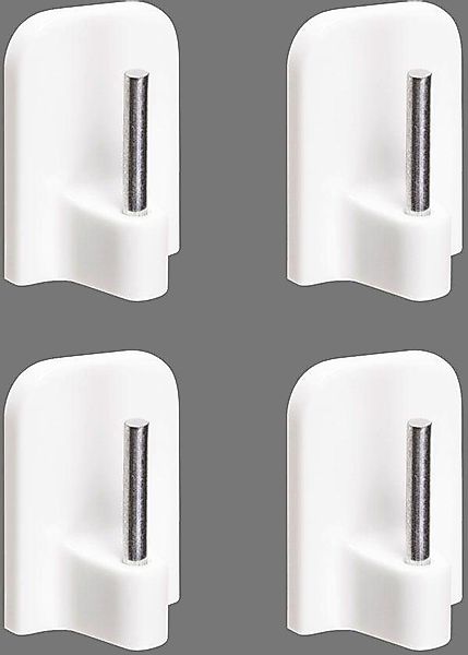 Good Life Gardinenstangenhalter Emi, Vitragenstangen, (Set, 4-St), Klebehal günstig online kaufen