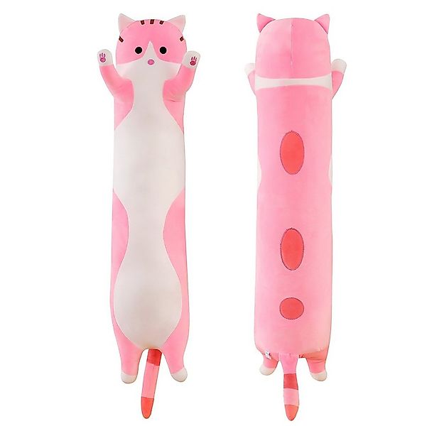 zggzerg Kopfkissen Katze Kuscheltier,Lange Katze Kuschelkissen Füllen Kätzc günstig online kaufen