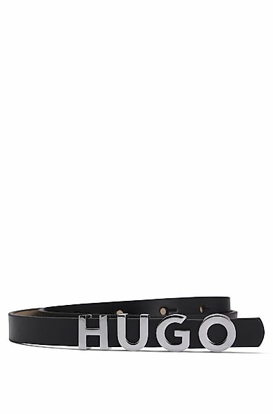 HUGO Ledergürtel "Zula Belt 1,5cm", Verschluss im HUGO Schriftzug günstig online kaufen