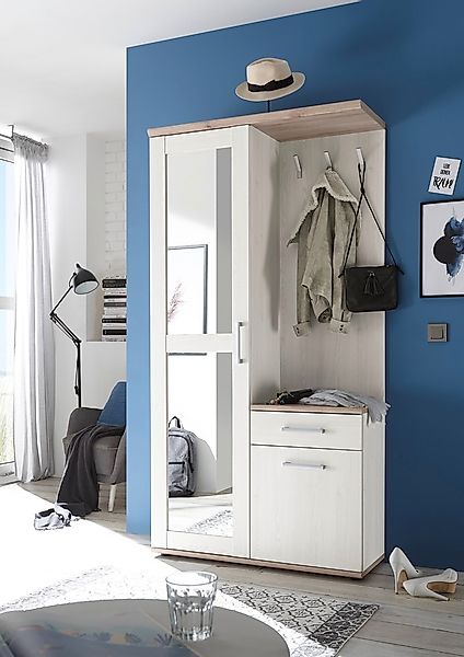 HBZ Kompaktgarderobe »Romance im Landhausstil, BxHxT 50x71x38 cm«, (1 St.), günstig online kaufen