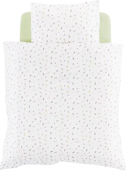 Träumeland Babybettwäsche »Sommergrün«, mit Allover-Print günstig online kaufen