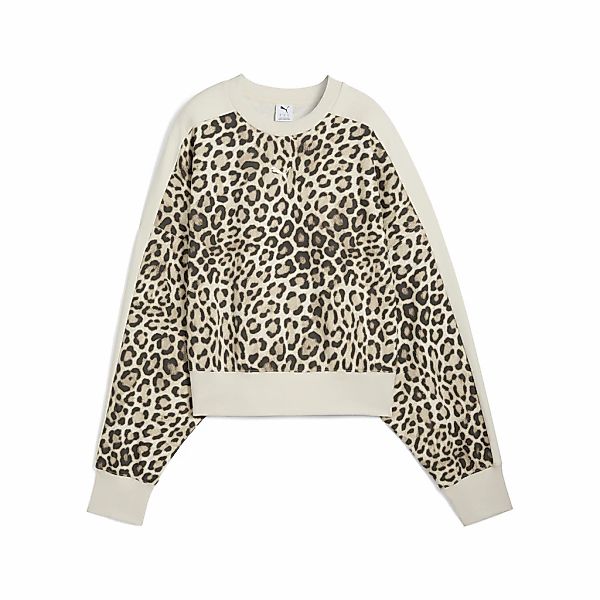 PUMA Sweatshirt "T7 Leo Luxe Oversized Sweatshirt Damen" günstig online kaufen