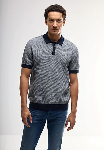 STREET ONE MEN Poloshirt, im soften Baumwoll-Mix günstig online kaufen