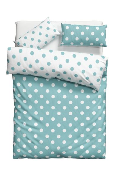 my home Wendebettwäsche "Dots" 2 Stk. tlg. ab Größe 135x200 cm, aus recycel günstig online kaufen