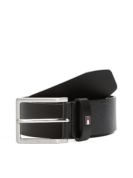 Tommy Hilfiger Ledergürtel ADAN 3.5 cm breit EXT Metalllogopatch, Einfachdo günstig online kaufen