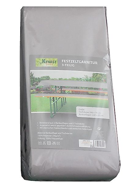 Kynast Garden Bierzeltgarnitur Festzeltgarnitur Bierbankauflage (200x25 günstig online kaufen