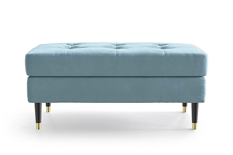 NADUVI Collection | Hocker Aldo Samt günstig online kaufen
