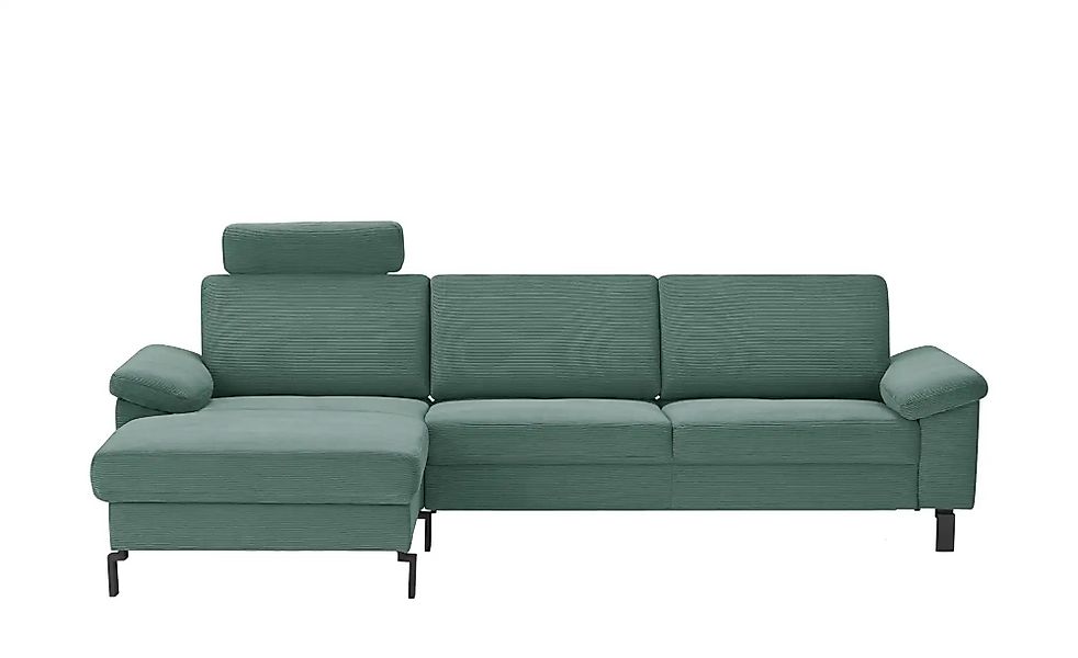 Max Schelling Ecksofa Feincord Maximum Move ¦ grün ¦ Maße (cm): B: 284 H: 8 günstig online kaufen