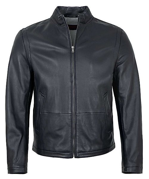 Maddox Lederjacke Didi MADDOX - Herren Lederjacke Lammnappa dunkelblau günstig online kaufen
