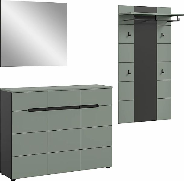 Home affaire Garderoben-Set "REHAT, TOPSELLER, 3-teilig, Breite 215 cm, ind günstig online kaufen