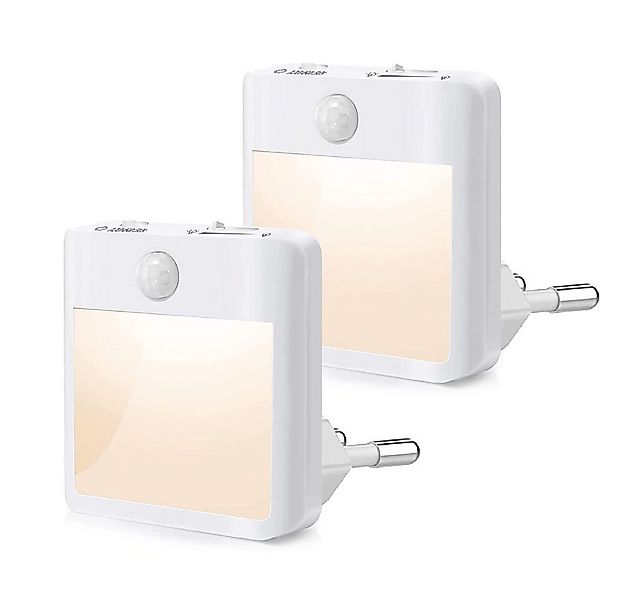 Qualra LED Nachtlicht Nachtlicht Steckdose Bewegungsmelder 10-100% Helligke günstig online kaufen