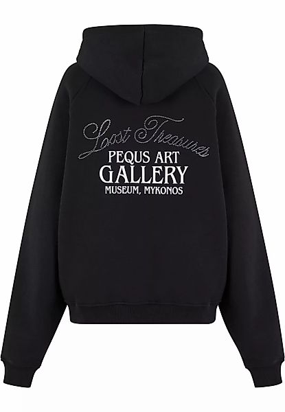 PEQUS Sweatjacke "PEQUS PEQUS Rhinestone Art Gallery Zip-Hoodie" günstig online kaufen